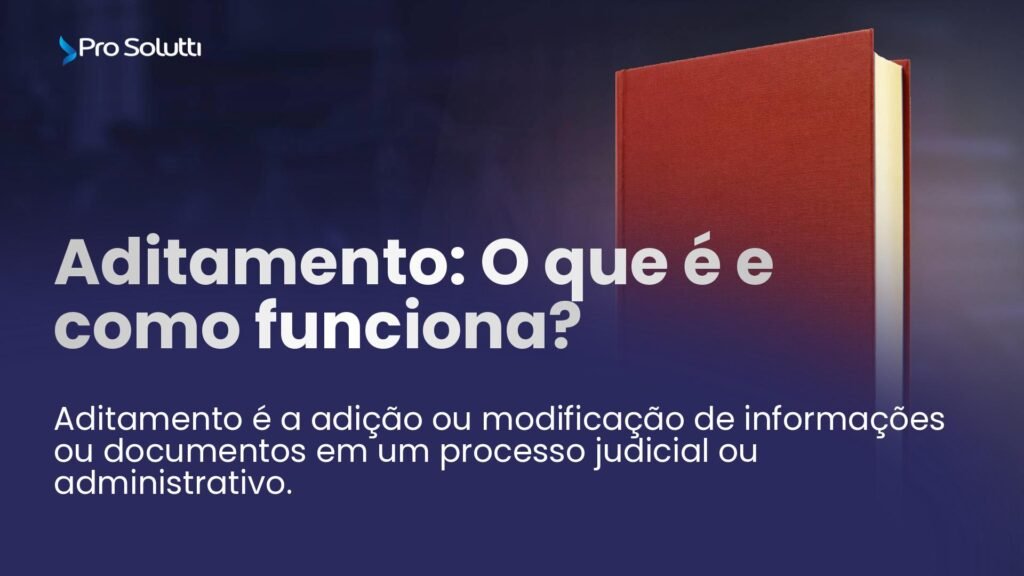 o que é aditamento