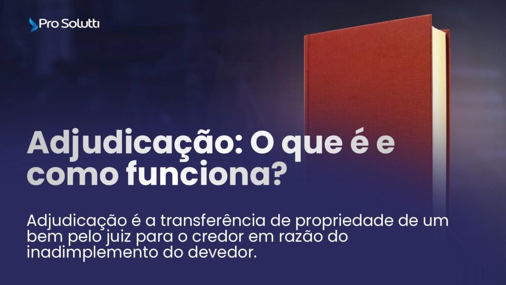 o que e adjudicação