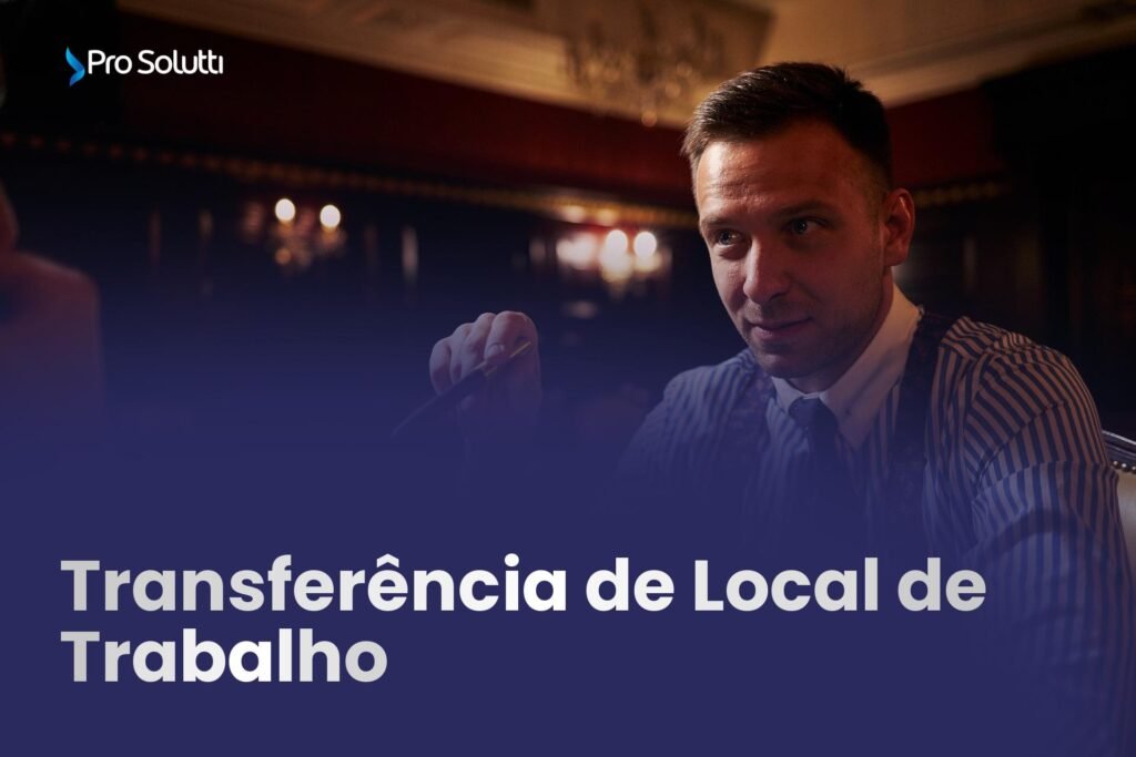 transferencia de local de trabalho