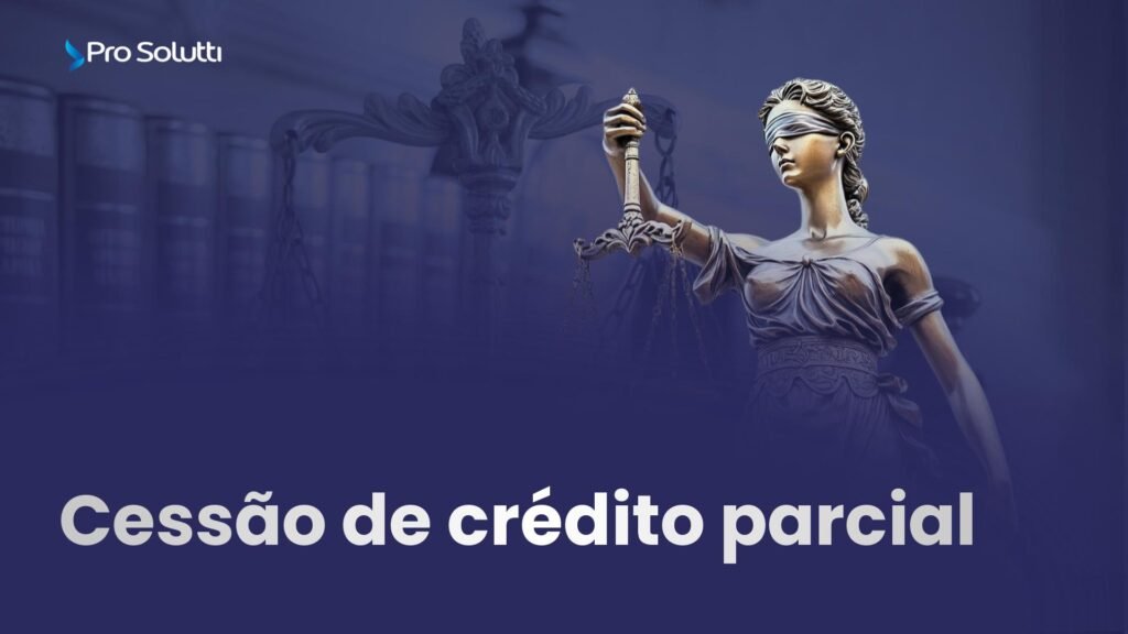 cessão de crédito parcial é permitido